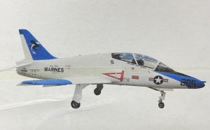 AeroFoam T-45 GOSHAWK BLUE - Turbine Ready Version