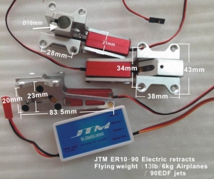 JTM Elektrisches Einziehfahrwerk-Set ER10-90