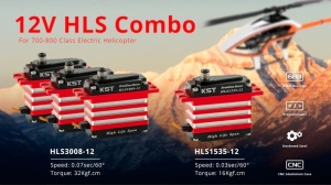 KST HLS Combo 12 V for Helicopter