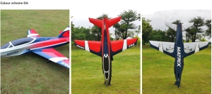 Pilot-RC Matrix 2.8m (110″) with E-LDG and vector tail pipe color scheme 04