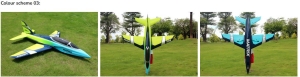 Pilot-RC Matrix 1.8m (73″) inklude electric landing gear color scheme 03