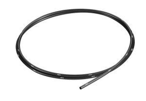 Plastic tubing 3x0,5 black