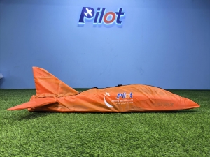 Pilot-RC Rumpftasche für Matrix 90 mm EDF – Orange/Blau (Schema 03)