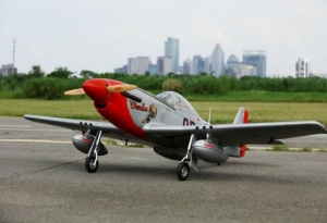 P-51D Mustang ARF 2.3m inkl. SCALE E-Fahrwerk