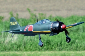 ZERO FIGHTER #52 ARF 2.4m inkl. SCALE E-Fahrwerk