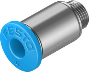 Festo Push In Connector M5 - Suit 4mm Tube