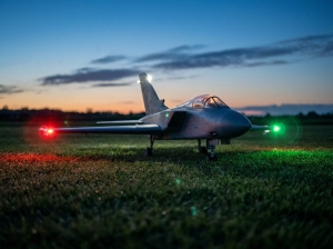 JetRuler JAS 39 Gripen 2.3 m – navigation lights with controller