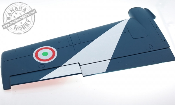 Flügel links für GLOBAL AeroFoam MB339 'Frecce Tricolori' Turbinenversion