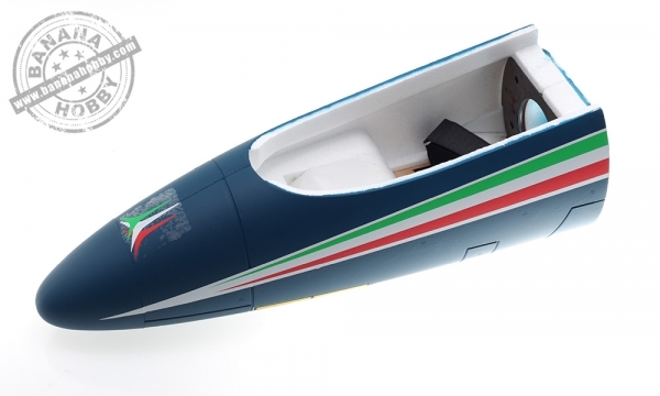 Nose part for GLOBAL AeroFoam MB339 'Frecce Tricolori' for turbine version