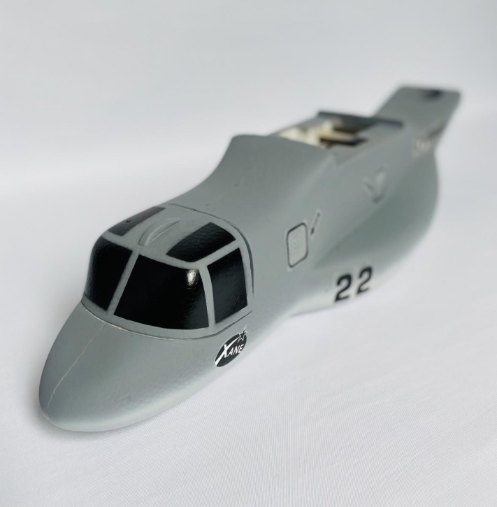 Fuselage and Canopy for VTOL V-22 Osprey color: Dark Grey MARINES