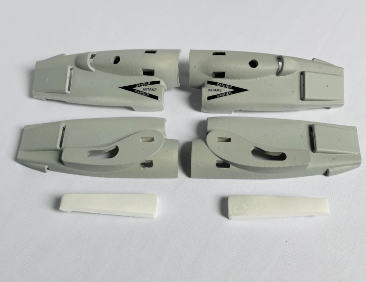 Left/Right Motor Compartment Set for VTOL V-22 Osprey color: Tactical grey MARINES