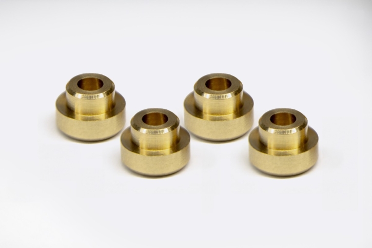 CHASERVO brass reducer adapters (16 pcs, for 4 servos)
