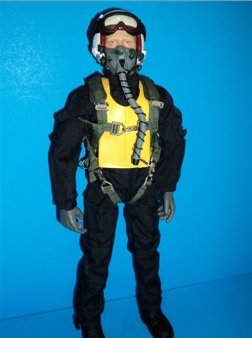 SCALE Full-Body Jet Pilot 1/6 Korean War F86