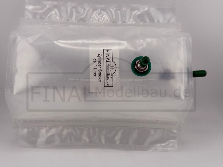 bag for smoke fluid 1.0 liter (cylinder)