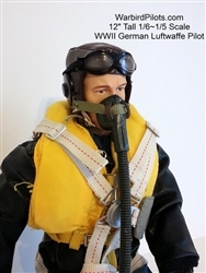 SCALE Full-Body Pilot WWII German Luftwaffe 1/5 or 1/6 - normal