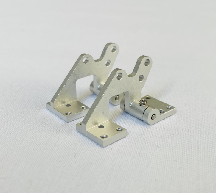 Intairco CNC Aluminium Offset Door Hinges Pkt 2