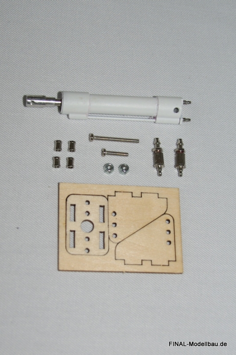 JL Pneumatik-Zylinder: 35mm Hub, 8mm Durchmesser