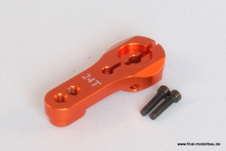 Alu reinforced servo arm for Hitec 24