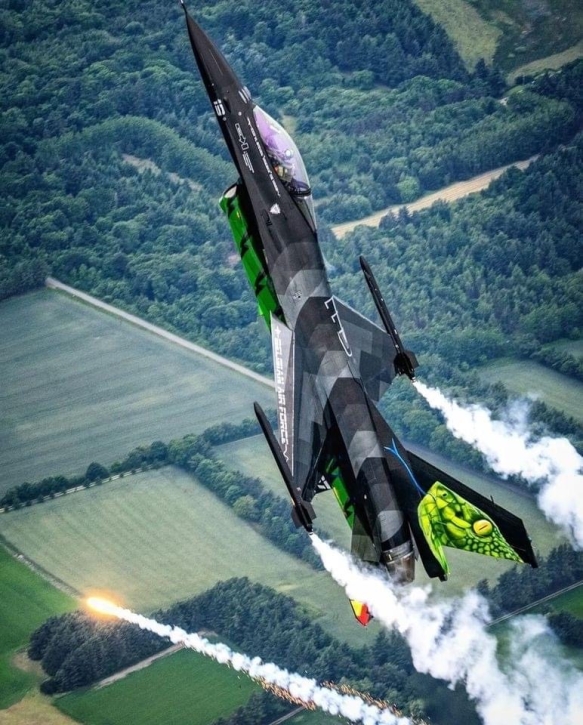 Jetlegend F-16C 1/5 PNP-Version Belgian Airforce - Solo Display Team DREAM VIPER KST Edition