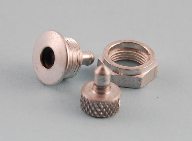 High Flow 6mm Fuselage Vent Fitting with Blanking Plug- 4mm Barb