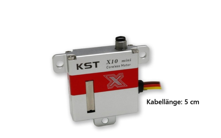 KST X10MINI-5cm V8.0 Softstart HV 7.5 kg·cm @ 8.4 V