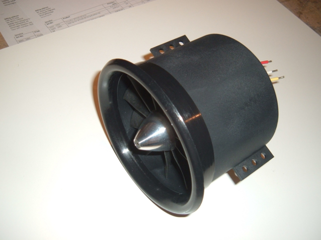 Open-Duct inlet lip for JETFAN-120 ECO