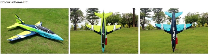Pilot-RC Matrix 1.8m (73″) inklude electric landing gear color scheme 03