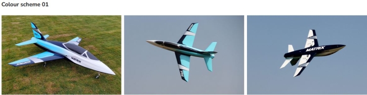 Pilot-RC Matrix 2.2m (87") color scheme 01 with E-LDG