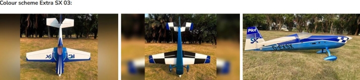 Pilot-RC Extra 330SX – 90″ ( 2.29m) Farbschema 03