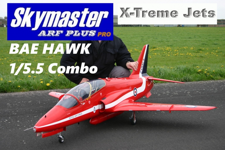 SKYMASTER X-Treme Jets BAE HAWK 1/5.5 ARF PLUS - Farbe: BH452
