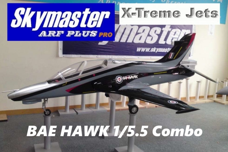 SKYMASTER X-Treme Jets BAE HAWK 1/5.5 ARF PLUS - Farbe: AH120