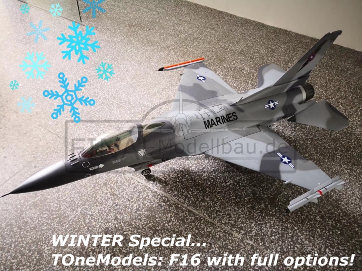 T-OneModel F16 Scale 1/8.5 TOP GUN