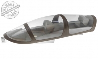 Kabinenhaube für Global AeroFoam L-39 "Camo" Turbinenversion