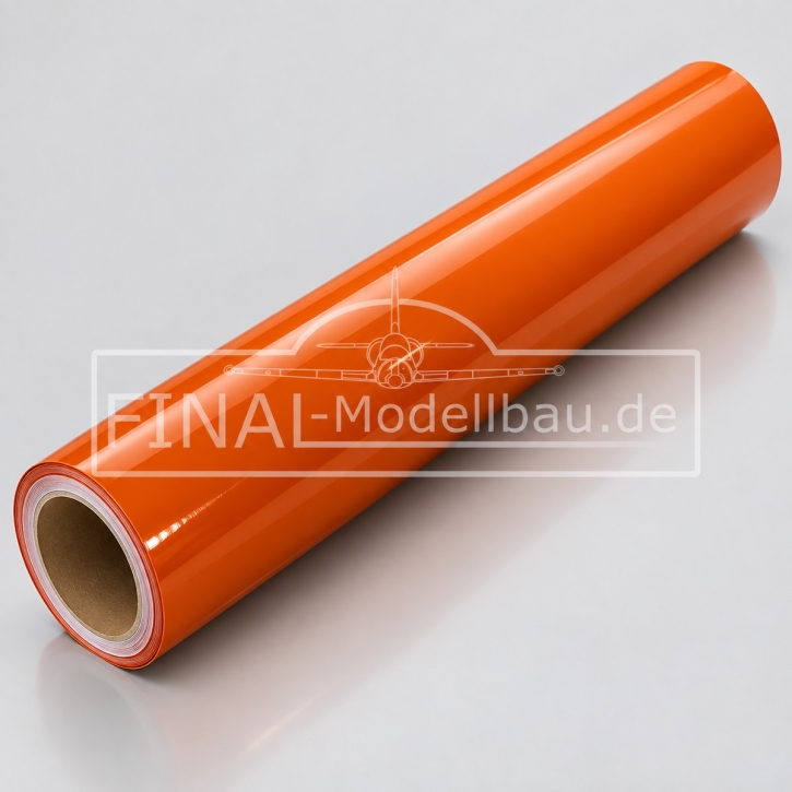 Pilot-RC Bügelfolie 022-1 orange (Meterware)
