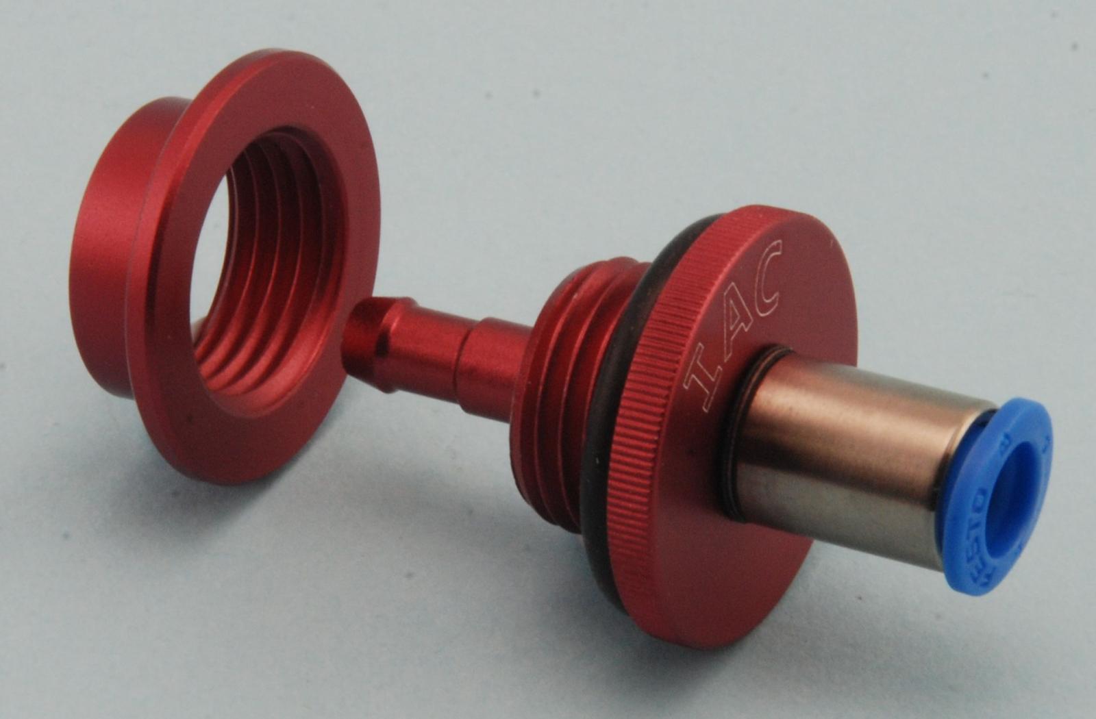Rc fuel tank fittings top