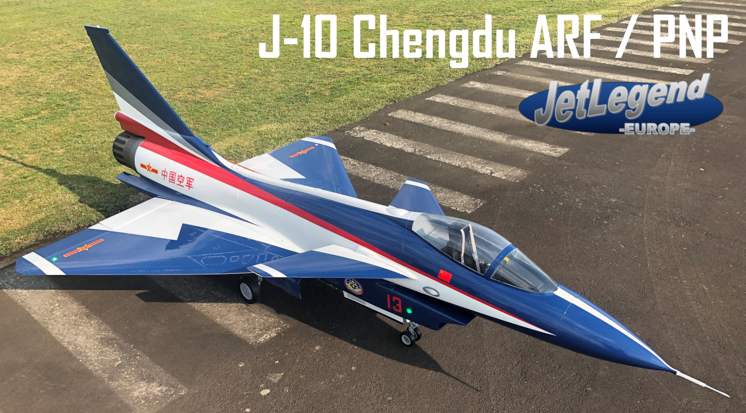 Jetlegend J10 ARF, Farbe: Chinese AF Display Team + Upgrades